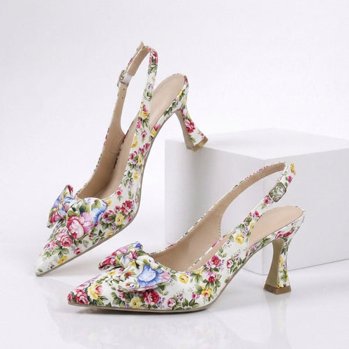 Avery Floral Slingback