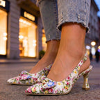 Avery Floral Slingback