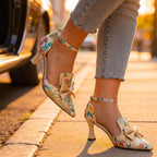 Vale Floral Heel