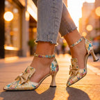 Vale Floral Heel