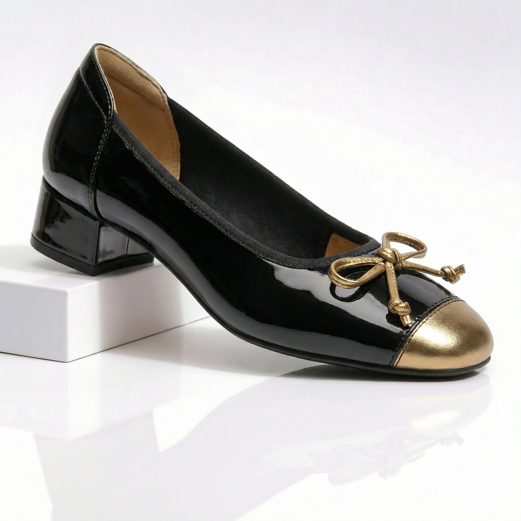 Reeve Cap-Toe Heel