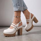 Mira Lug Mary Jane - Cloud White