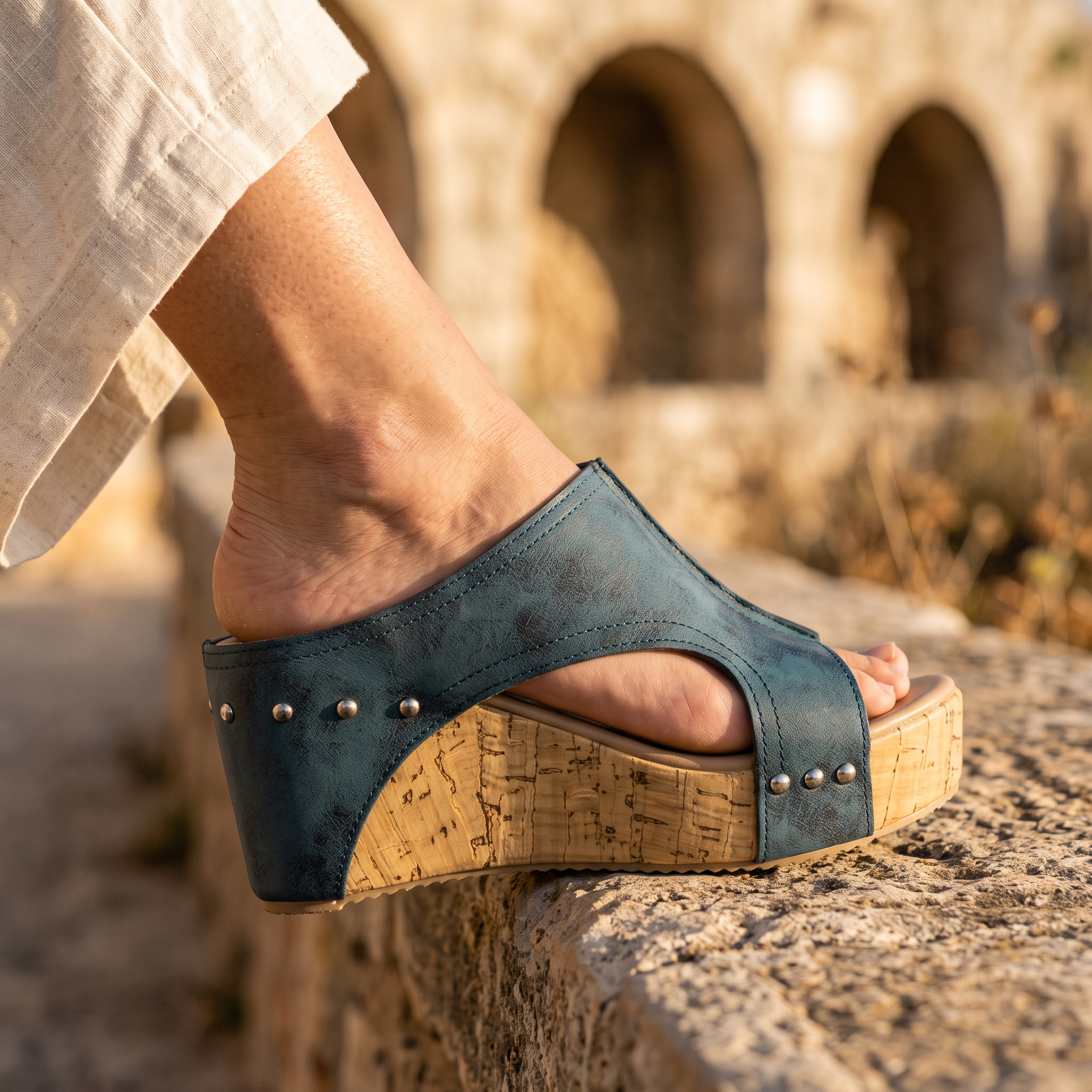 Isla Rivet Wedge