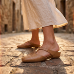 Cleo Gold Bar Mule