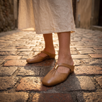 Cleo Gold Bar Mule