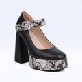 Nadia Python Mary Jane - Midnight Black