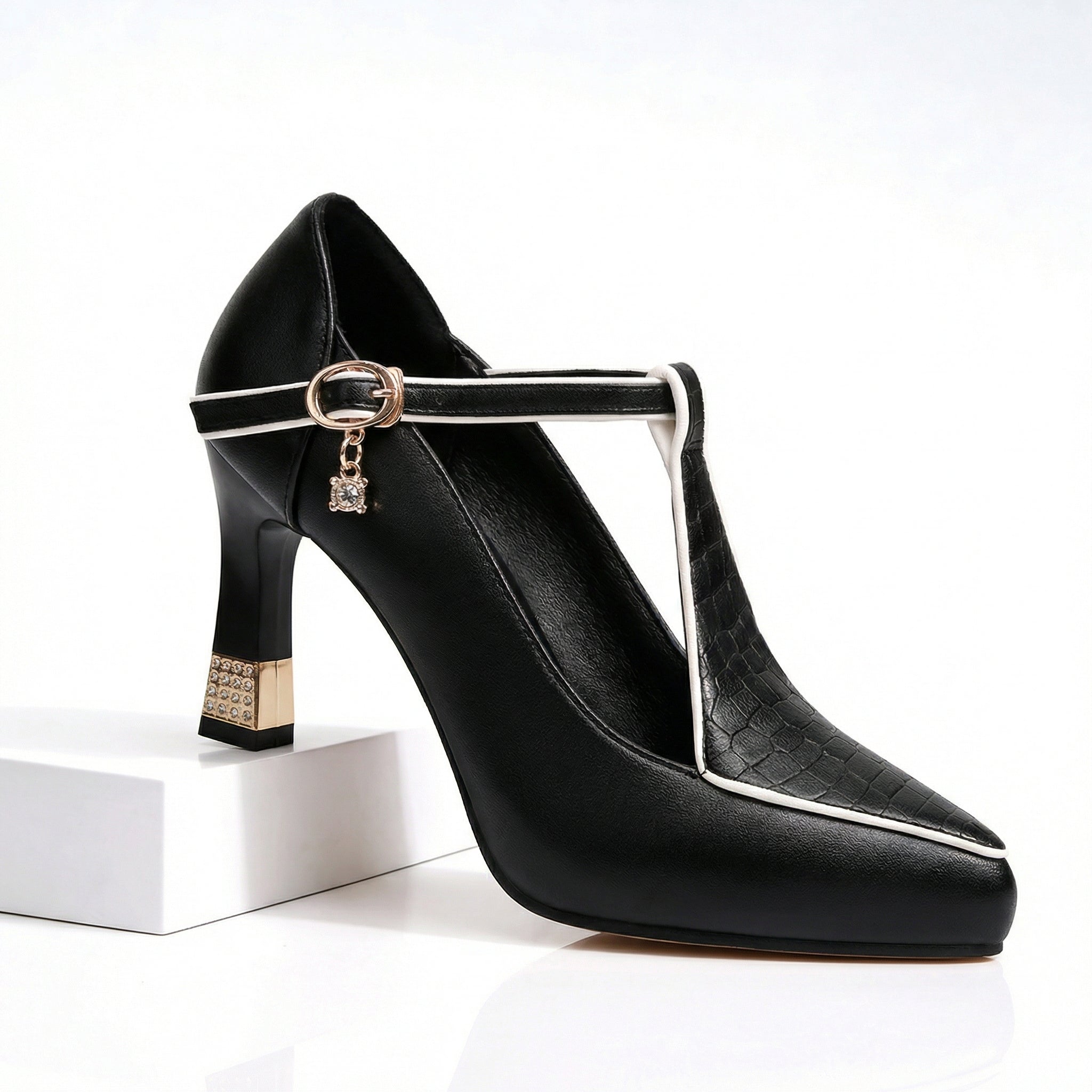 Holt T-Strap Heel