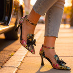 Vale Floral Heel