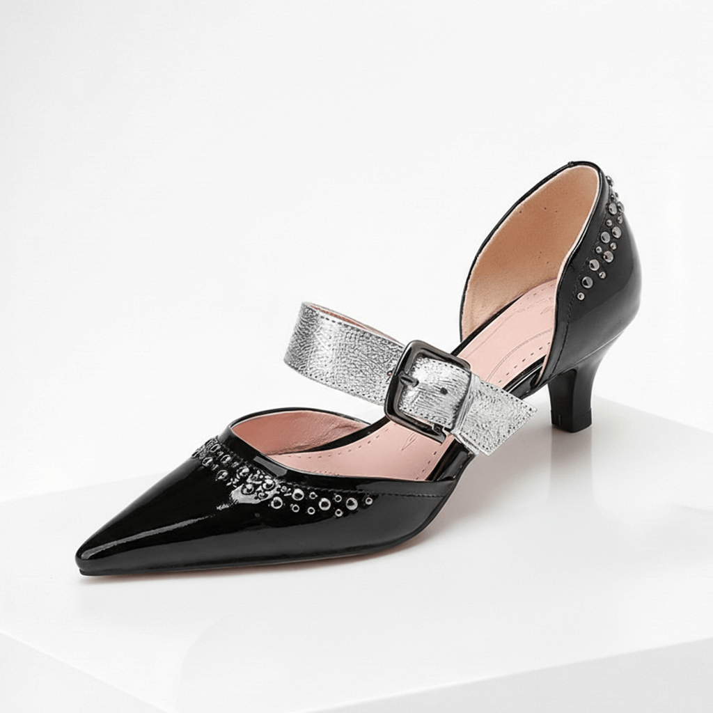 Reid Buckle Pump
