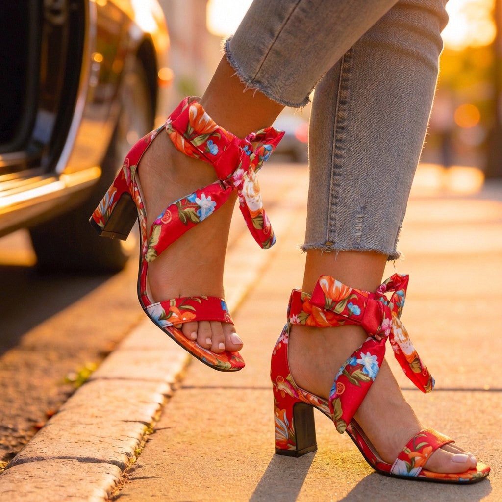 Eaves Bow Sandal