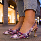 Avery Floral Slingback