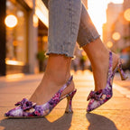 Avery Floral Slingback