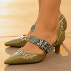 Reid Buckle Pump