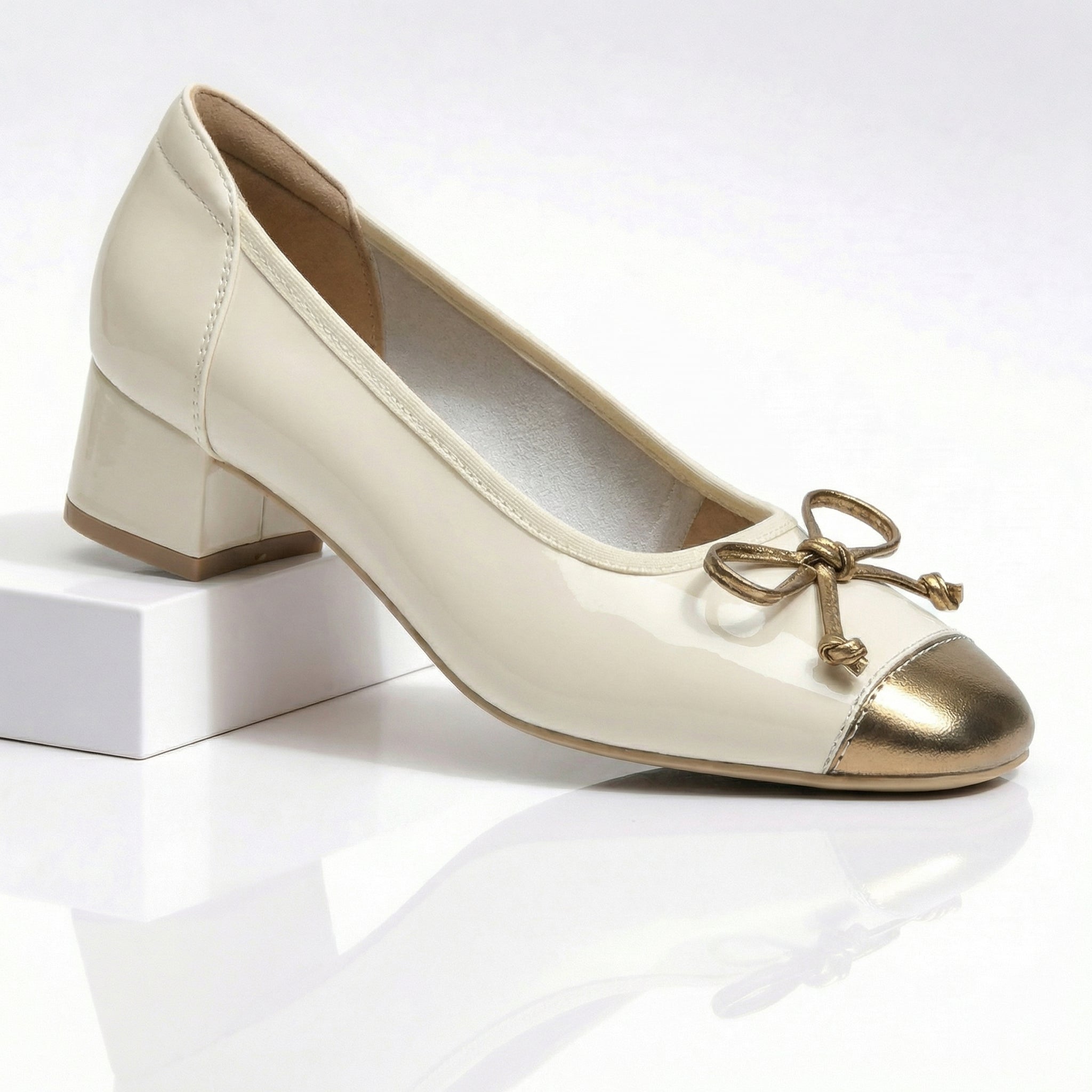Reeve Cap-Toe Heel